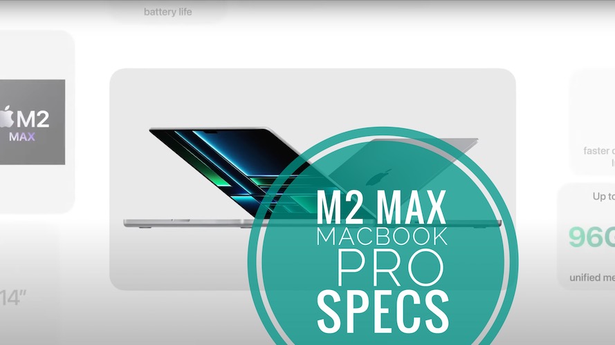 m2 max macbook pro specifications