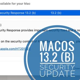 macOS 13.2 (b) security response update