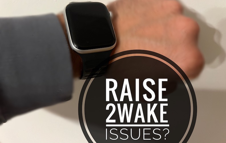 raise to wake not working apple watch