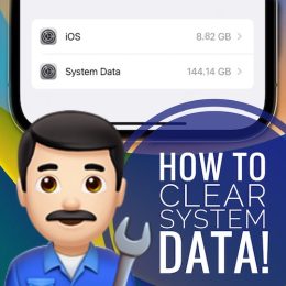 system data on iphone is huge