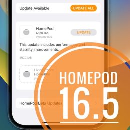 HomePod 16.5 update