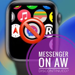 Messenger on Apple watch not working