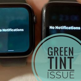 Apple Watch green tint watchOS 9.5