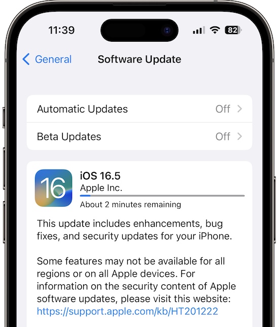 iOS 16.5 download