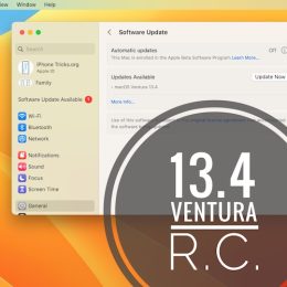 macOS ventura 13.4 update