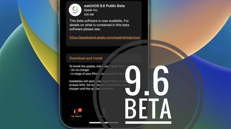 watchOS 9.6 beta