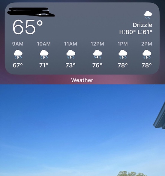 weather not accurate on iPhone