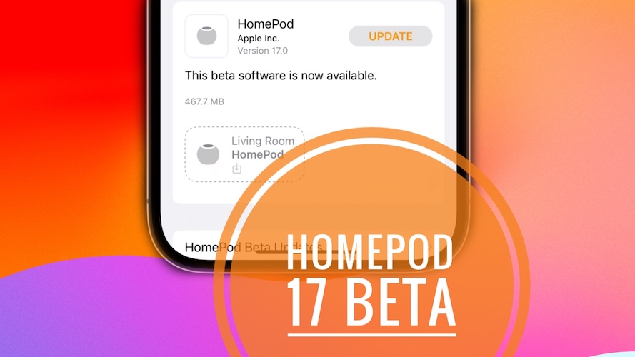 HomePod 17 beta
