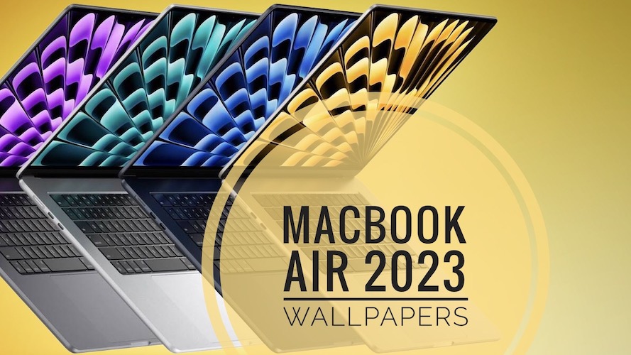 New MacBook Air Wallpapers
