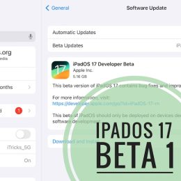 iPadOS 17 beta 1