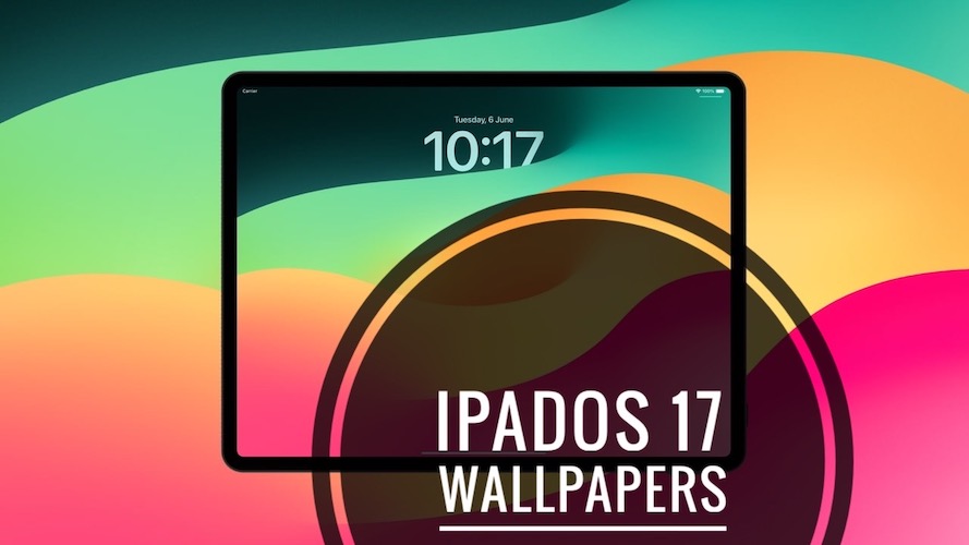iPadOS 17 wallpaper