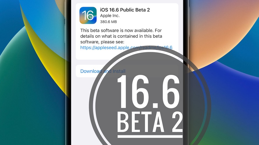 ios 16.6 beta 2