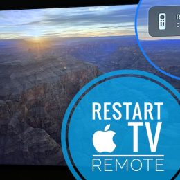 restart apple tv remote