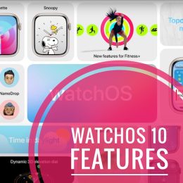 watchOS 10 features highlighted by Apple