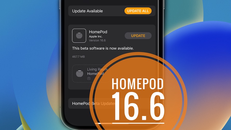 homepod 16.6 update