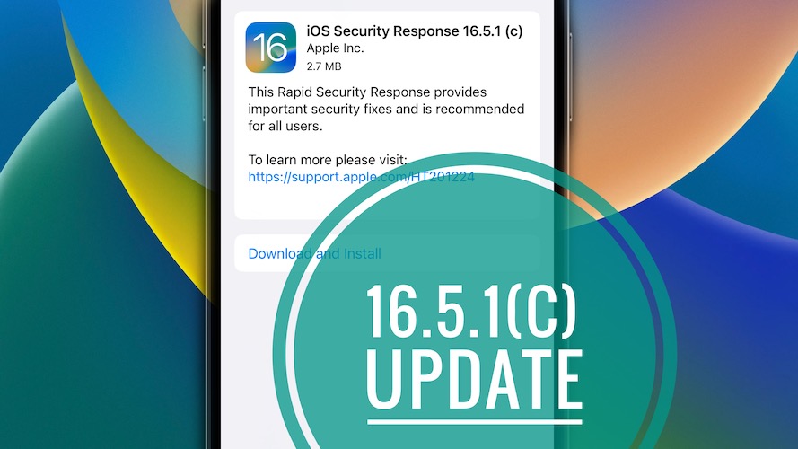 iOS 16.5.1 c update