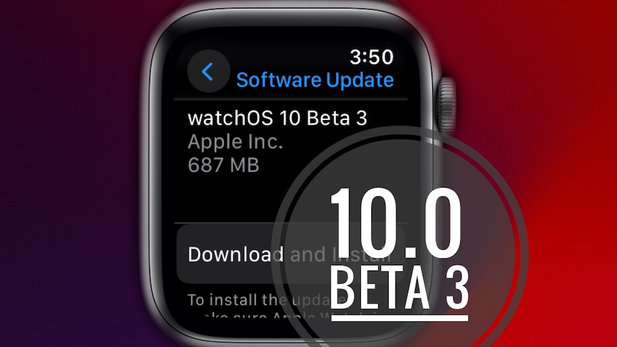 watchos 10 beta 3