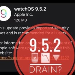 watchos 9.5.2 battery drain issue