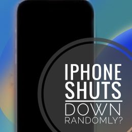 iphone shutting off randomly ios 16.6