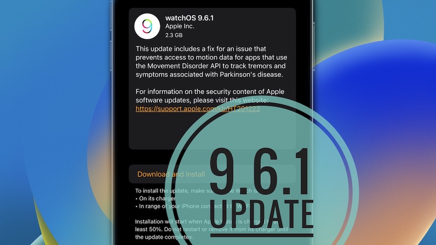 watchos 9.6.1 update
