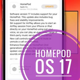 homepod 17 update