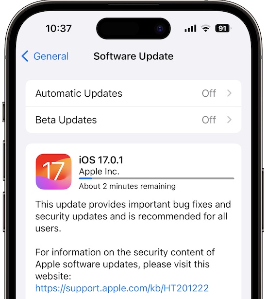 ios 17.0.1 download