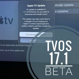 tvos 17.1 beta update
