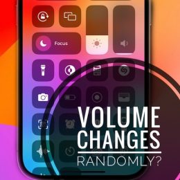 volume changes by itself ios 17