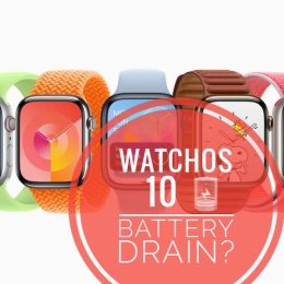watchOS 10 battery drain issue