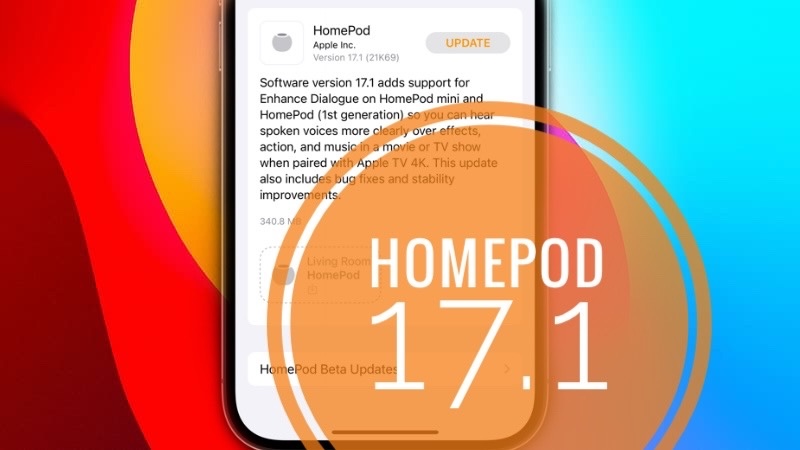 homepod 17.1 update