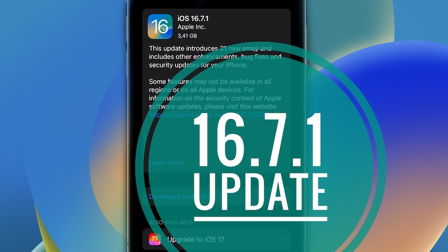 ios 16.7.1 update