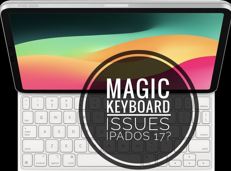 magic keyboard not working ipad pro