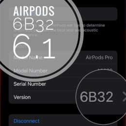 AirPods 6.1 firmware 6b32