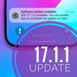 ios 17.1.1 update notification